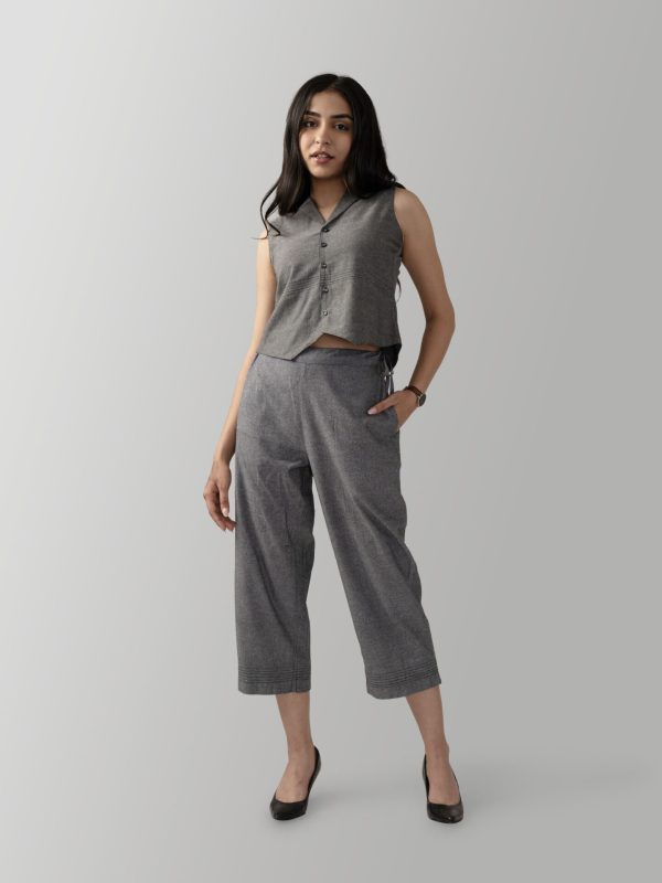 Cotton co-ord set Grey