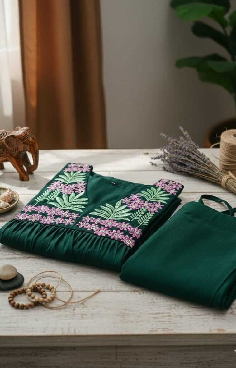 Thread work kurthi - Image 2